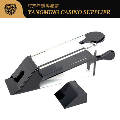 kopen Baccarat Texas Casino Tafel 8 Paar Verdichte Acryl Spelen Tafel Dealer Met 3 Kleuren online vervaardiging