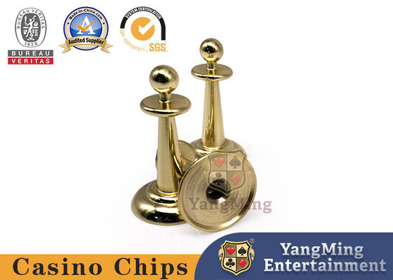 kopen Roestvrij staal Goud bekleed koper Metaal Roulette Betting Mark Britse draaitafel Poker Table Chips Game Mark Mark Table Accessories online vervaardiging
