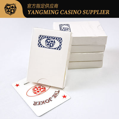 kopen Hoogwaardige en duurzame zwarte kern papieren speelkaarten casino baccarat tafelspel speelkaarten online vervaardiging