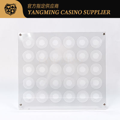 kopen Casino Standard Acrylic Chip Display Stand 30 Piece Poker Chip Set Rack online vervaardiging