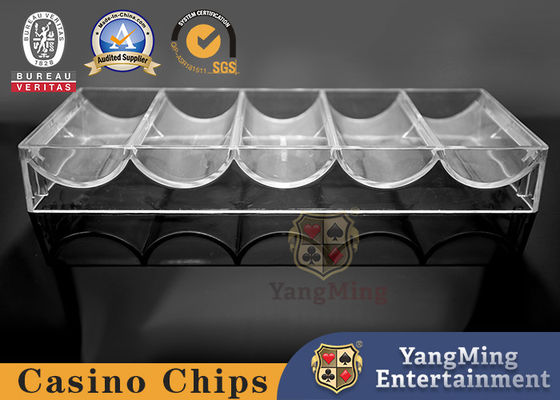 kopen Hoogwaardige Acryl Plastic Poker Chips Tray Voor Casino Poker Table online vervaardiging