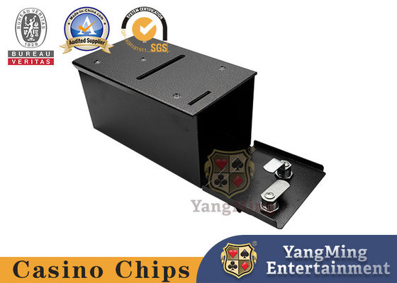 kopen Goktafel Speciaal Casino Mini Metallic Iron Cash Storage Box Goede kwaliteit Veiligheid Cash Carrier online vervaardiging