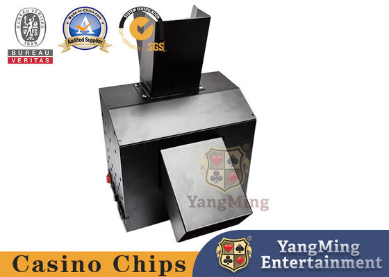 kopen Spelproducten Casino ABS Papier Poker Kaart Kwaliteit Entertainment Metalen Spelkaarten Shredder Texas Chips Aanpassen online vervaardiging