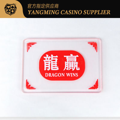 kopen Baccarat Village Leisure Board Casino Poker Table Game Op maat gemaakt Matte Acryl online vervaardiging