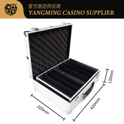 kopen Luxe groothandel Aluminium vergrendelingschipbox Baccarat gokken poker spel tafel chipdozen online vervaardiging