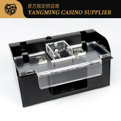 kopen 1 - 2 de Specifieke Kaart Shuffler van het dekcasino Pook met de Transparante Dekking van het Metaalijzer online vervaardiging