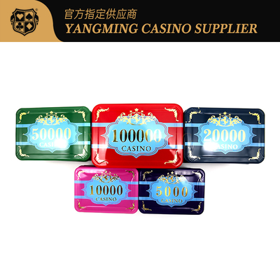 kopen Professionele Baccarat 760 Chips Set Baccarat Twee-laag Acryl Poker Set Game Chips Coins online vervaardiging