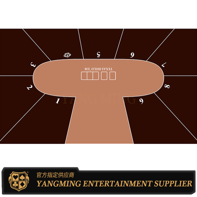 kopen Luxe tafellaken Texas Hold'Em 9 Spelers Waterdicht Spel tafellaken Design Op maat online vervaardiging