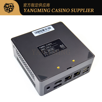 kopen Professionele Casino Poker Table Zwart Mini Host Baccarat Niu Niu Computer Host Software Systeem online vervaardiging