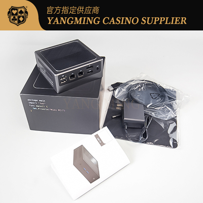 kopen Nieuw Verbeterde Baccarat Niu Niu Computer Host Software Systeem Casino Pokertafel Zwarte Mini Host online vervaardiging