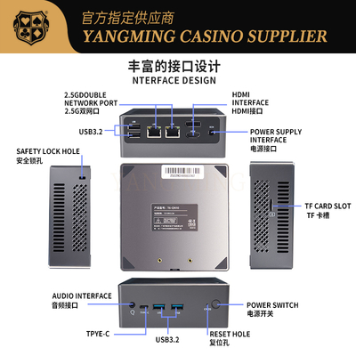 kopen Compact Poker Table Host – Niu Niu & Baccarat Casino Software Mini Host online vervaardiging