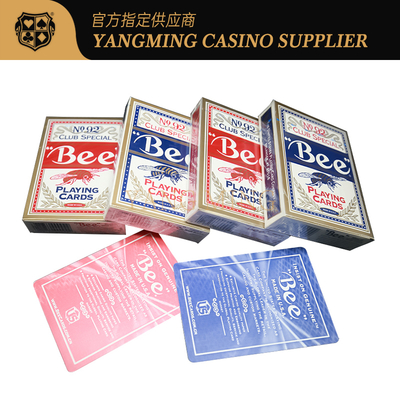 kopen Gokkende van het de Speelkaarten Rode of Blauwe Casino No.92 van het Club Duitse 310g Casino de Bijenspeelkaarten online vervaardiging