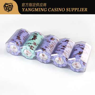 kopen Volledig Matte Customized 100 Stukken 45mm Rond Casino Chip Tray online vervaardiging