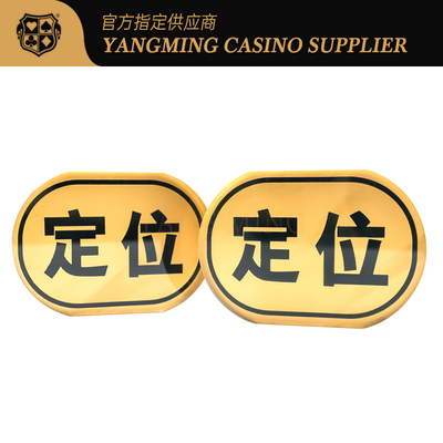 kopen Goud ovaal positionering kaart Internationaal Bull Poker tafelspel accessoires online vervaardiging