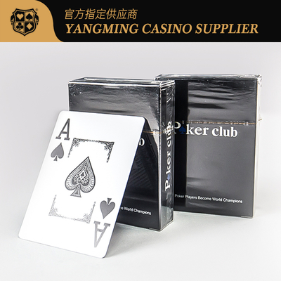 kopen Texas Poker Club Speelkaarten Waterdicht Nieuw Materiaal Plastic Grote Print Goktafel Kaarten online vervaardiging