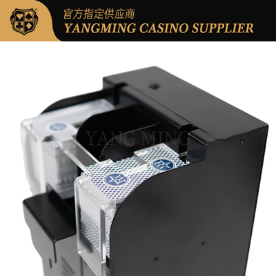kopen Professionele volledig automatische 8-deck Texas Hold'Em shuffler gemaakt van zwart metaal ijzer voor casino spel online vervaardiging