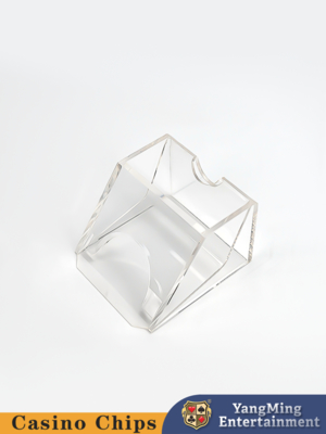 kopen 2 de reeksen van Transparant Acryl Plastic Zwart Jasje dienen Professionele Handelaar Shuffler in online vervaardiging