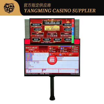 kopen Customizable Casino Poker Top-Bottom Split Double-sided Display For Casino Game online vervaardiging