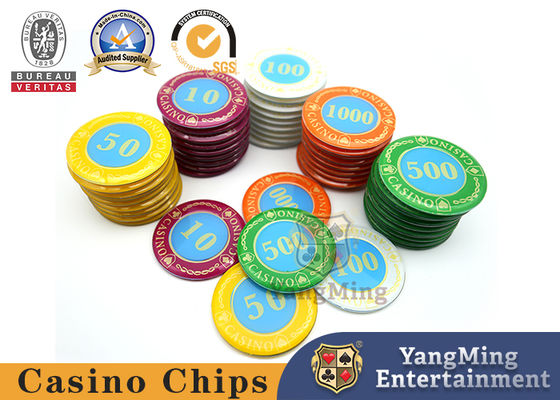 kopen Het Acrylcrystal chips set poker game independent UVviooltje van 730 PCs online vervaardiging