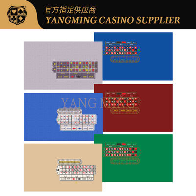 kopen Custom Design Casino Roulette Layout On Waterproof Table Cover For Casino Game online vervaardiging