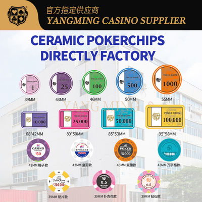 kopen Custom Ceramic Casino Chips – Professional Poker & Gaming Chips For Casino Game online vervaardiging