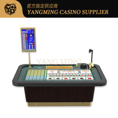 kopen Luxury Custom Sic Bo Table – Professional Casino-Grade Gaming Table For Sale online vervaardiging