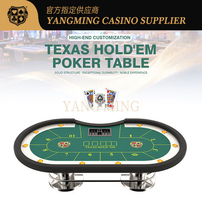 kopen Customizable Texas Hold'em Poker Table – Premium Casino-Grade Gaming Table online vervaardiging