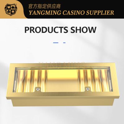 kopen Deluxe Design Baccarat Gaming Accessoires Afsluitbare Poker Chip Lade online vervaardiging