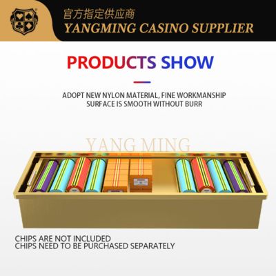 kopen Hot Sale Vergrendelende Poker Chip Tray voor Baccarat Casino Pokerspel Accessoires online vervaardiging