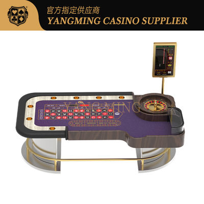 kopen Professional-Grade Custom Roulette Table Luxury Solid Wood Casino Gaming Table online vervaardiging