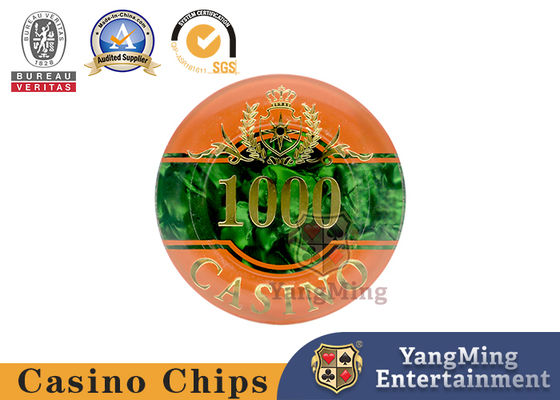 kopen RFID UVclay casino poker chip set 760pcs Drie - Laag Acrylshell pattern online vervaardiging