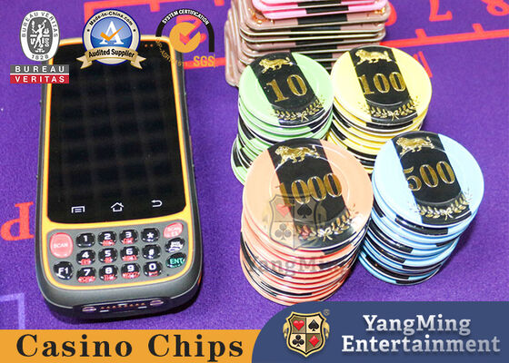 kopen 13.56MHz RFID-Casino Chips Handheld Portable Terminal die PDA Schrijvende Collector lezen online vervaardiging