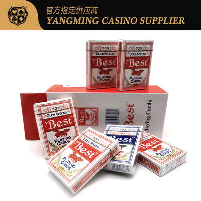 kopen Beste 555 Casino Poker Speciaal Ontworpen Speelkaarten Voor Texas Holdem Baccarat Gokspellen online vervaardiging
