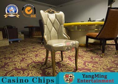 kopen Restaurant/Woonkamer Eenvoudige Pu het Gokkenstoelen van het Leercasino met Stevig Houten Kader Koreaans Hotel online vervaardiging