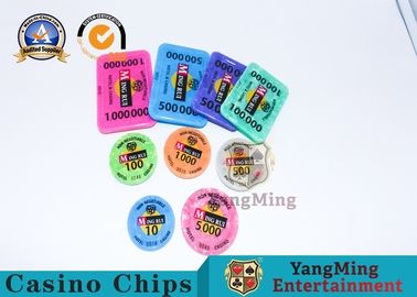 kopen ABS RFID het Gokken Spaanders, Monte Carlo Blackjack Poker Chips With-Veiligheidsaantal online vervaardiging