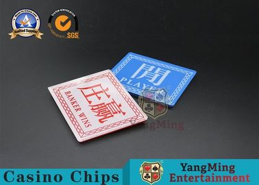 kopen Het Baccarat Texas Poker Gambling Accessories Customize van Player Marker Casino van de winstbankier online vervaardiging