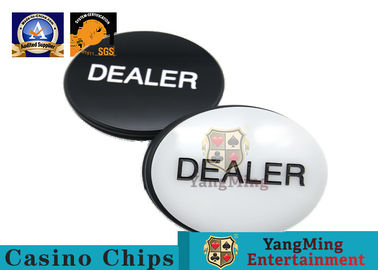 kopen Tweezijdig Texas Hold hen van de Wachtcasino dealer button van de Messingskaart het Metaalpook Chip Card Games online vervaardiging