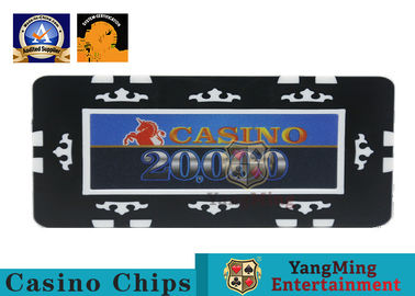 kopen Van het het Ijzer Glanzende Gouden Plateren van de matrijzenzegel Epoxy het Casinopook Chip Set Professional online vervaardiging