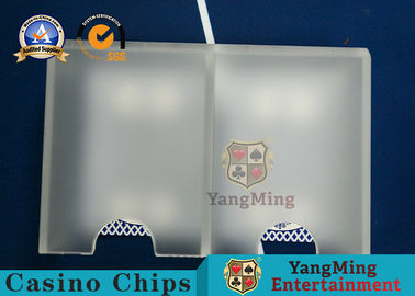 kopen Acryl Dik makende Matte Open Card Cover Box-Grootte Brede Kaart voor Countertop van de Pooklijst Noodzakelijke Toebehoren online vervaardiging