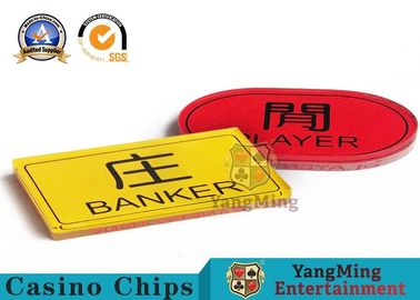kopen Crystal Acrylic Poker Dealer Button met Milieubescherming Materialen online vervaardiging