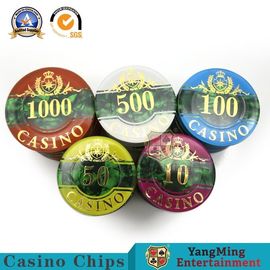 kopen RFID UVclay casino poker chip set 760pcs Drie - Laag Acrylshell pattern online vervaardiging