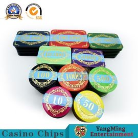kopen Duurzame Lichtgewichtrfid-Casinospaanders/Rechthoekpook Chips Standard Color online vervaardiging