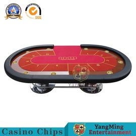 kopen 6 de Pooklijst Texas Hold van het kleurencasino hen Baccarat Vierkante Tbale met Tien Spelers online vervaardiging