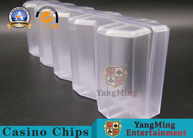 kopen Het casino RFID breekt 100 PCs af Gokkend Chips Display Rack, 4045mm Pook Chip Tray With Lid ym-CT12 online vervaardiging