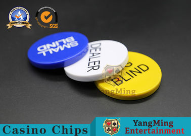 kopen Texas Hold hen van de de Toebehoren Plastic Pook van het Casinospel de Handelaarsknoop online vervaardiging
