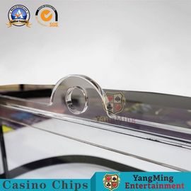 kopen Acryl maak het Specifieke Casino Chips Dealer Holder van Chips Carrier Roulette Wheel Gambling Lijst dik online vervaardiging