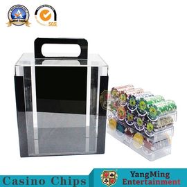 kopen 1000PCS pook om Chips Carrier Handle Full Transparent Chips Case online vervaardiging