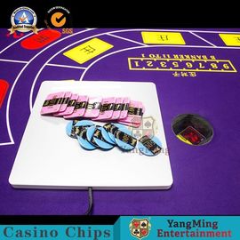 kopen 2850*1650*800mm van de het Leerlijst van het Casinorfid Systeem Doek van de de Bovenkant de Kaarten Gevoelde Lijst voor Luxebaccaratpook online vervaardiging