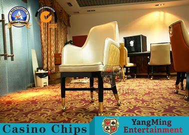 kopen Hoogwaardige fabriek Direct Eiken Hout Custom Gambling Poker Tafel Stoel Baccarat Blackjack Tafel Speler Stoel online vervaardiging