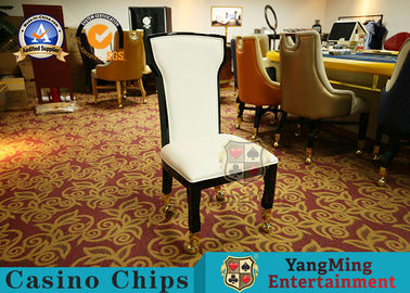 kopen Texas Poker Games Baccarat Upholstered-Leerstoel met Douaneembleem online vervaardiging
